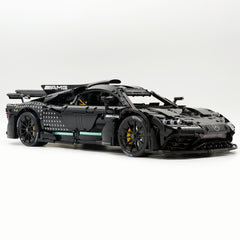 1: 8 Mercedes AMG ONE Pearlescent Black Limited Edition, Fully Detailed Simulation, The Ultimate Collectible (3295 Pcs)