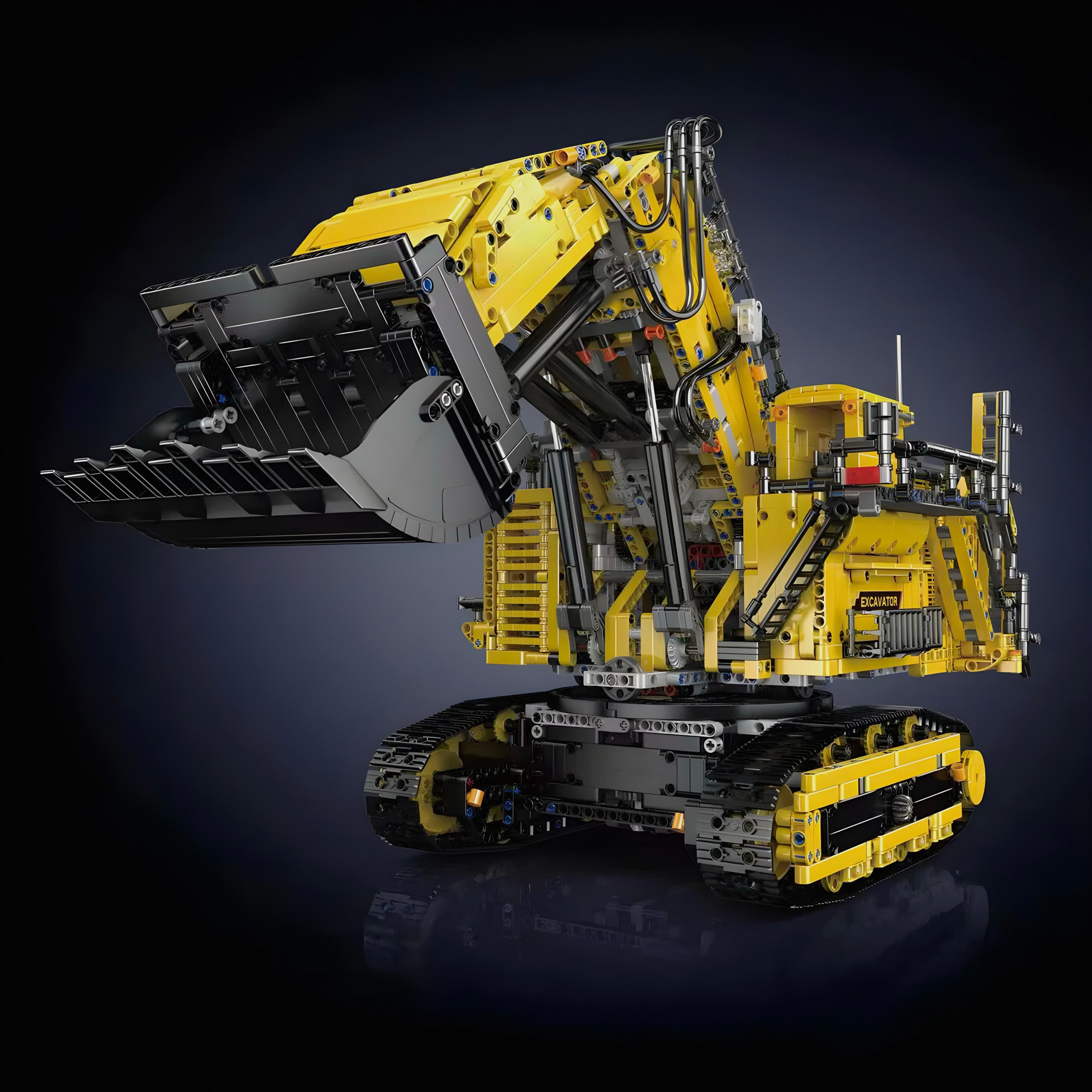 REMOTE CONTROLLED HEAVY DUTY EXCAVATOR (4767 PCS)