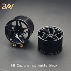 1:8 Custom Wheels, Suitable for All 1:8 Supercars (4-pack)