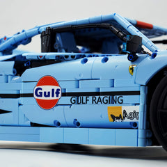 1:8 The Ultimate Ferrari F40 Supercar, Gulf Blue Custom Edition (4026 PCS)
