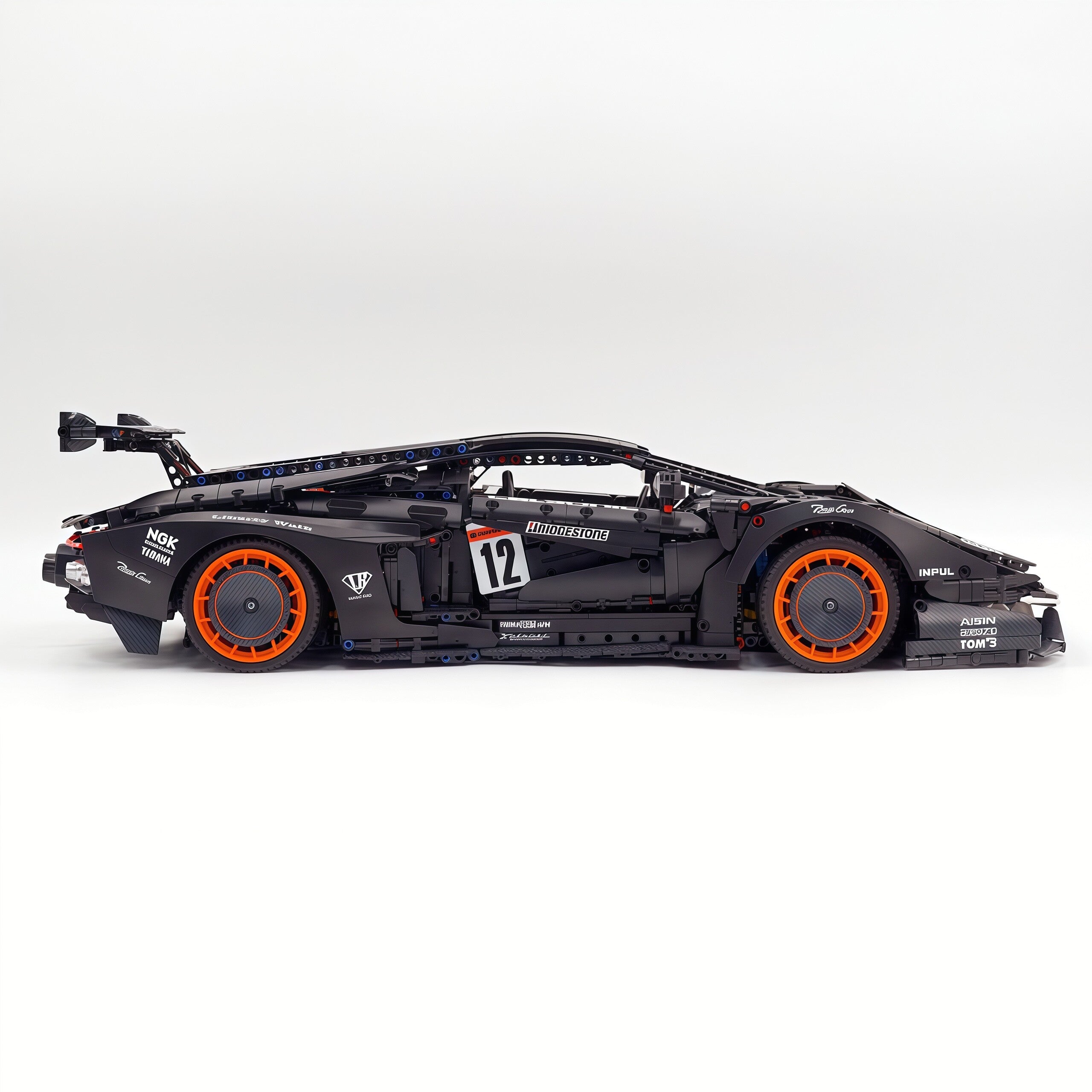 1:8 Lamborghini Countach Matte Black | 2025 Limited Edition (3883 PCS) - BAV BRICK