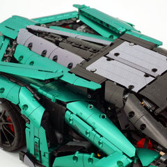 1:8 The Ultimate Ajlani Drakuma | Customized Barrel-Plated Emerald V8 Concept Hypercar (3920+ PCS)