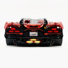 1: 8 Lamborghini One Off: Auténtica, Motorized Convertible Switch Mode | Custom Ruby-plated Edition(3392 Pcs)