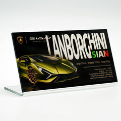 Suitable for Lamborghini Supercar Series Display Acrylic Nameplate