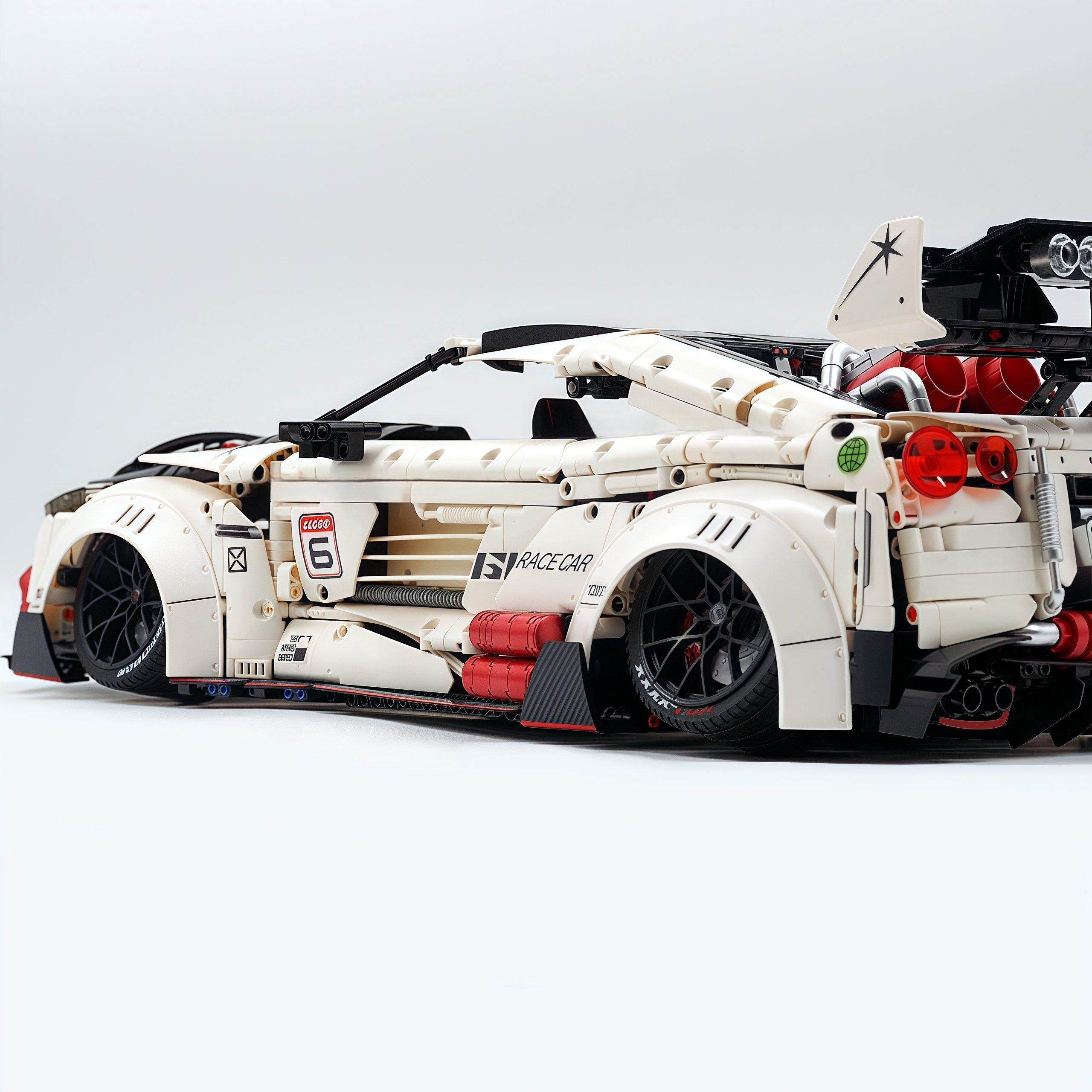 1:8 Nissan GT-R R35 Widebody Edition | White Beast | 3939+ PCS