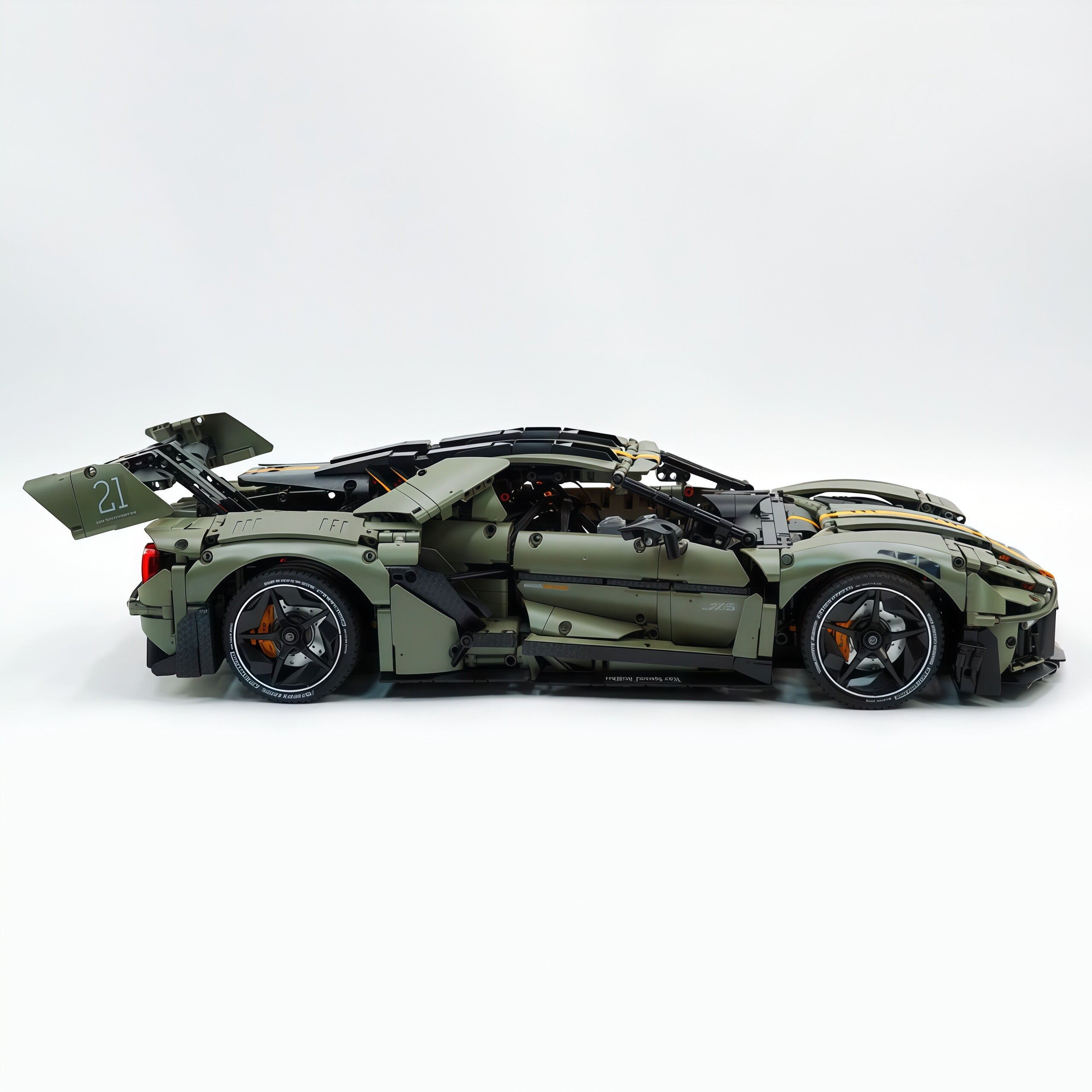 1:8 RC Ultimate Ford GT Mansory | The Dominant American Road King (3400+ pcs) - BAV BRICK