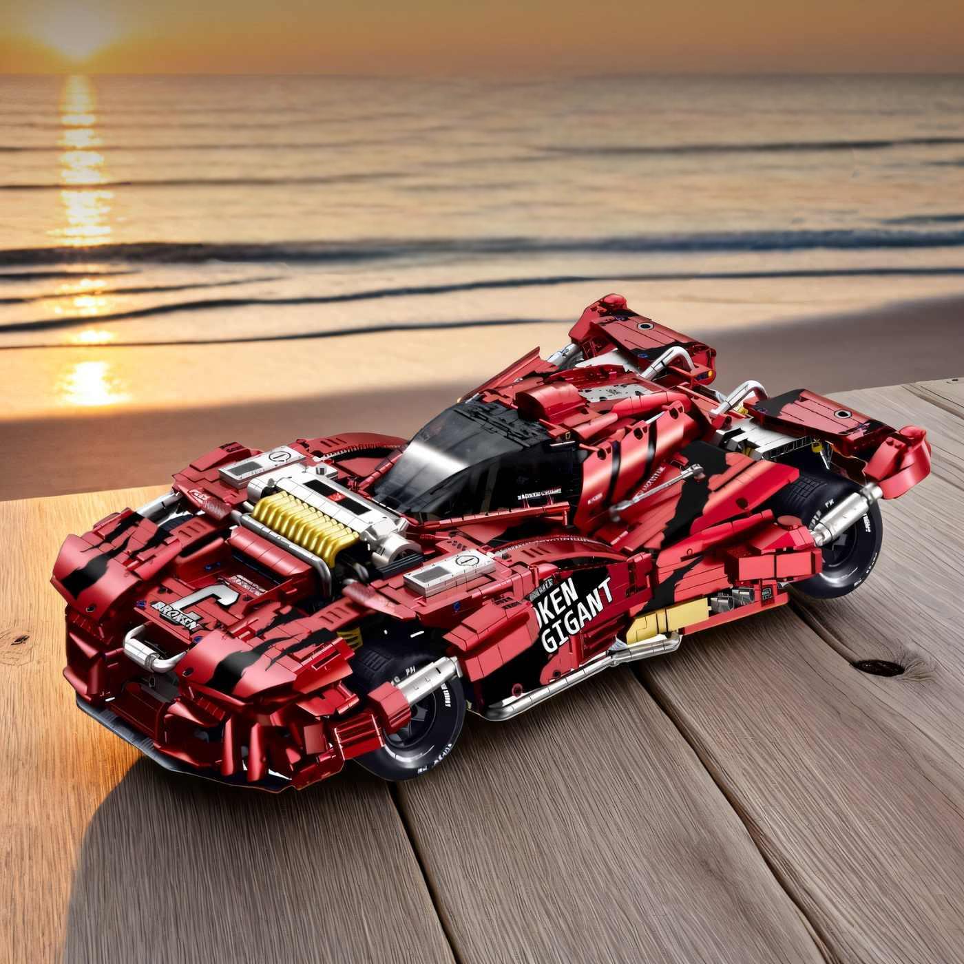 1:8 Brocken Gigant, Removable Motorized Tusks, Motorized Door(3928 PCS)