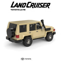 Toyota Land Cruiser | Officially Licensed Off-Road Legend | Container Display Case (536 PCS)