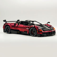 1: 8 Pagani Huayra BC Mirror Electroplating Customized Ultimate Edition (4708 Pcs)