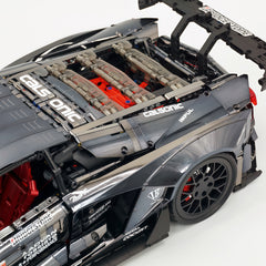 1:8 Lamborghini Aventador SVJ LBWK | Electroplated Black Custom Bull Widebody Supercar (4990+ PCS)（副本）