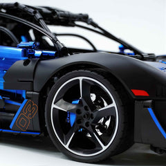 1: 8 Mclaren Sabre Supercar, Aerodynamic Brilliance, Mirror Customized Edition (3862 PCS)