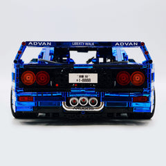 1:8 The Ultimate Ferrari F40 Supercar | LB Style Electroplated Mirror Royal Blue Edition (4026 PCS)