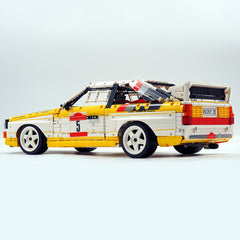 1: 8 Audi Rally Quattro S1 Group B 1984, Genuine Authorization (3887+Pcs)