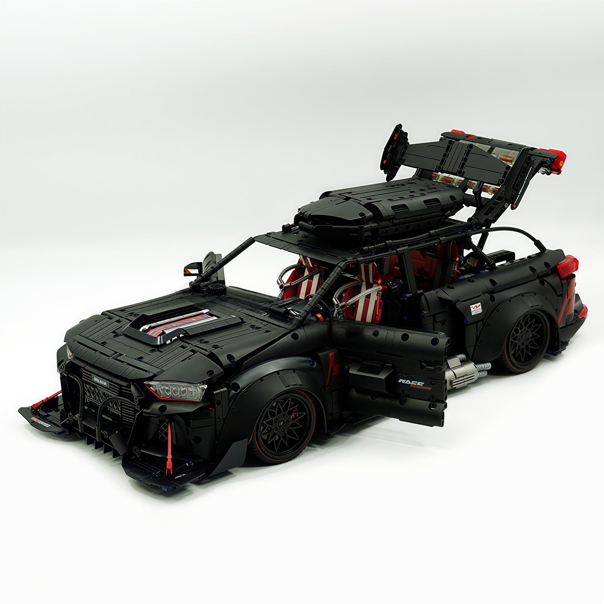 1:8 Audi RS6 Quattro Widebody Wagon | Matte Black Power | 4189+ PCS