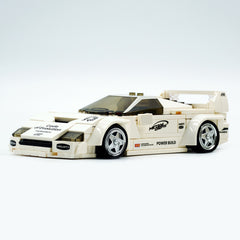 Ferrari F40 LBWK | White Edition | Container Display Case (394 PCS)