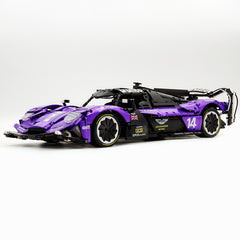 1: 8 Aston Martin Valkyrie Hypercar, Electroplated Purple Customized Version(3869 Pcs)
