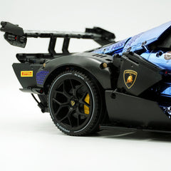 1: 8 The Ultimate Lamborghini Essenza SCV12, Mirror Blue Plated Limited Edition (4100+PCS)