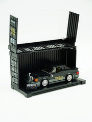 Futuristic Chariot | Back to Future Black Edition | Container Display Case (627 PCS)
