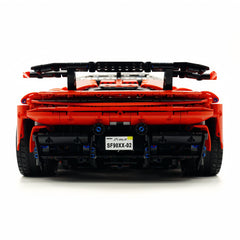 1:8 Ferrari SF90XX Classic Red, The Ultimate Supercar, More Than 12 Features Restored(4100 Pcs)