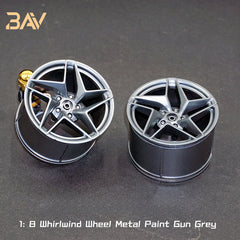 1:8 Custom Wheels, Suitable for All 1:8 Supercars (4-pack)