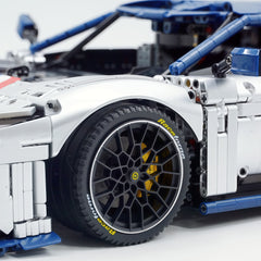 1:8 The Ultimate FERRARI F80 | Remote Controlled V6 Prancing Horse Hypercar | Silver Limited Edition (3998pcs)