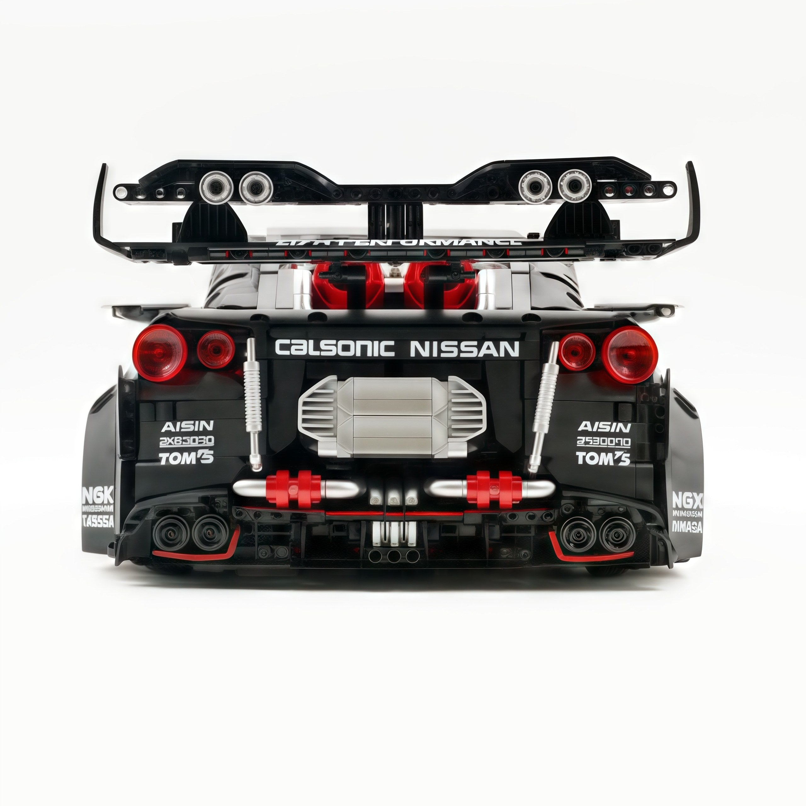 1:8 Nissan GT-R R35 Widebody Black Warrior Custom Edition |&nbsp; Black Beast | 3939+ PCS