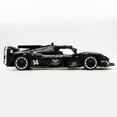 1: 8 Aston Martin Valkyrie Hypercar, Black Samurai Customized Version(3869 Pcs)