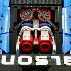 1:8 Nissan GT-R R35 Widebody Blue-plated custom Edition | Electroplated Beast | 3939+ PCS
