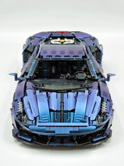 1:8 The Ultimate Ferrari 488 Supercar, GTR-style widebody kit and large rear wing (3237 PCS)