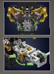 6.5L Naturally Aspirated V12 Aston Martin Valkyrie Engine (974 Pcs)