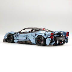 1:8 The Ultimate Pagani Utopia Supercar | Customized Electroplating Tiffany Blue V12 Italian Exotic (3314pcs)