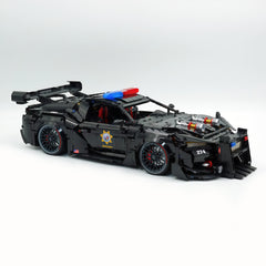 1:8 American Muscle Police Car Pearlescent Black Limited Edition | The Ultimate RC Collector’s Item (3975 PCS)