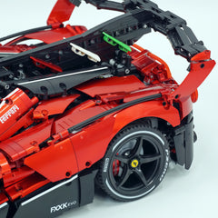 1:8 The Ultimate Italian Hybrid Hypercar EVO | Pearl Red Painting Italian Flagship (4058PCS) - BAV BRICK