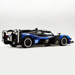 1: 8 Aston Martin Valkyrie Hypercar, Electroplated Dark Blue Customized Version(3869 Pcs)