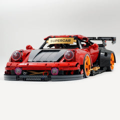 The Ultimate Widebody Porsche 964 RWB, Paint Red Customized Version (4190 pcs)