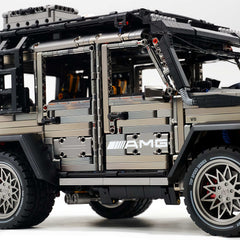 1: 8 Mercedes Benz G 500, Ultimate Maneuver Control Off-Road | Electroplating Gun Gray Custom Edition(3914 Pcs)
