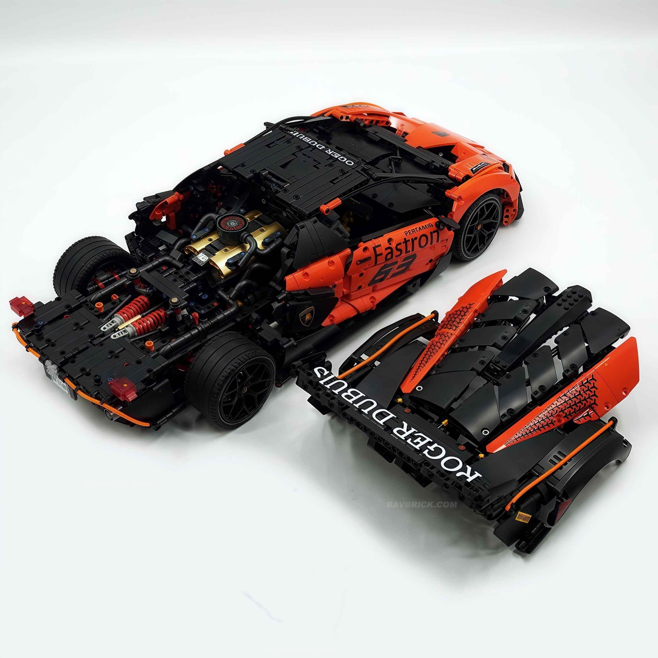 1: 8 The Ultimate Lamborghini Essenza SCV12, Sports Red Limited Edition (4100+PCS)