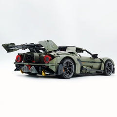 1:8 RC Ultimate Ford GT Mansory | The Dominant American Road King (3400+ pcs) - BAV BRICK