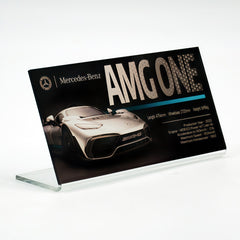 Suitable for Mercedes Koenigsegg Supercar Series Display Acrylic Nameplate