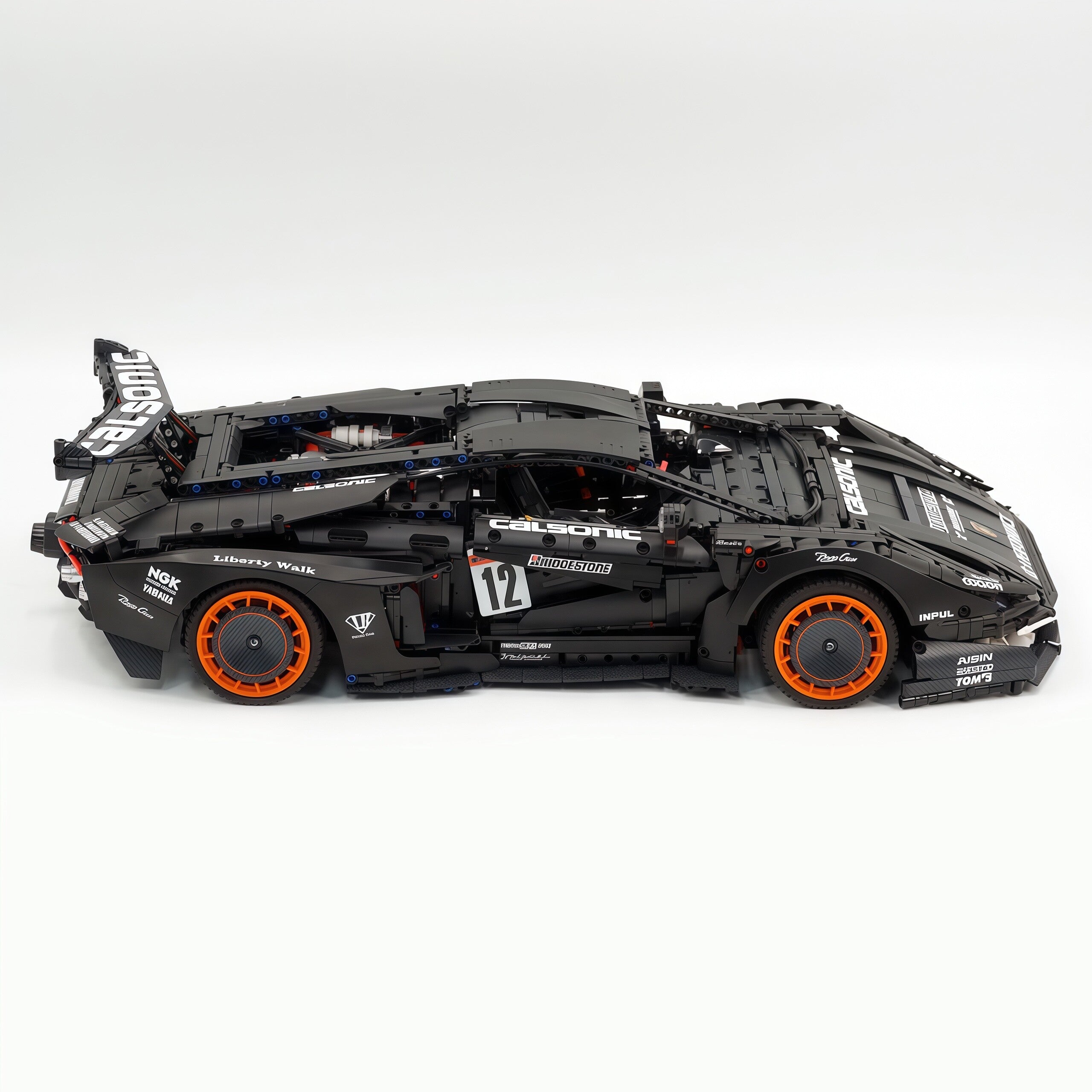 1:8 Lamborghini Countach Matte Black | 2025 Limited Edition (3883 PCS) - BAV BRICK