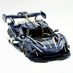 1:8 Apollo IE Hypercar — Midnight Edition | Starry Blue Exterior (3656pcs)