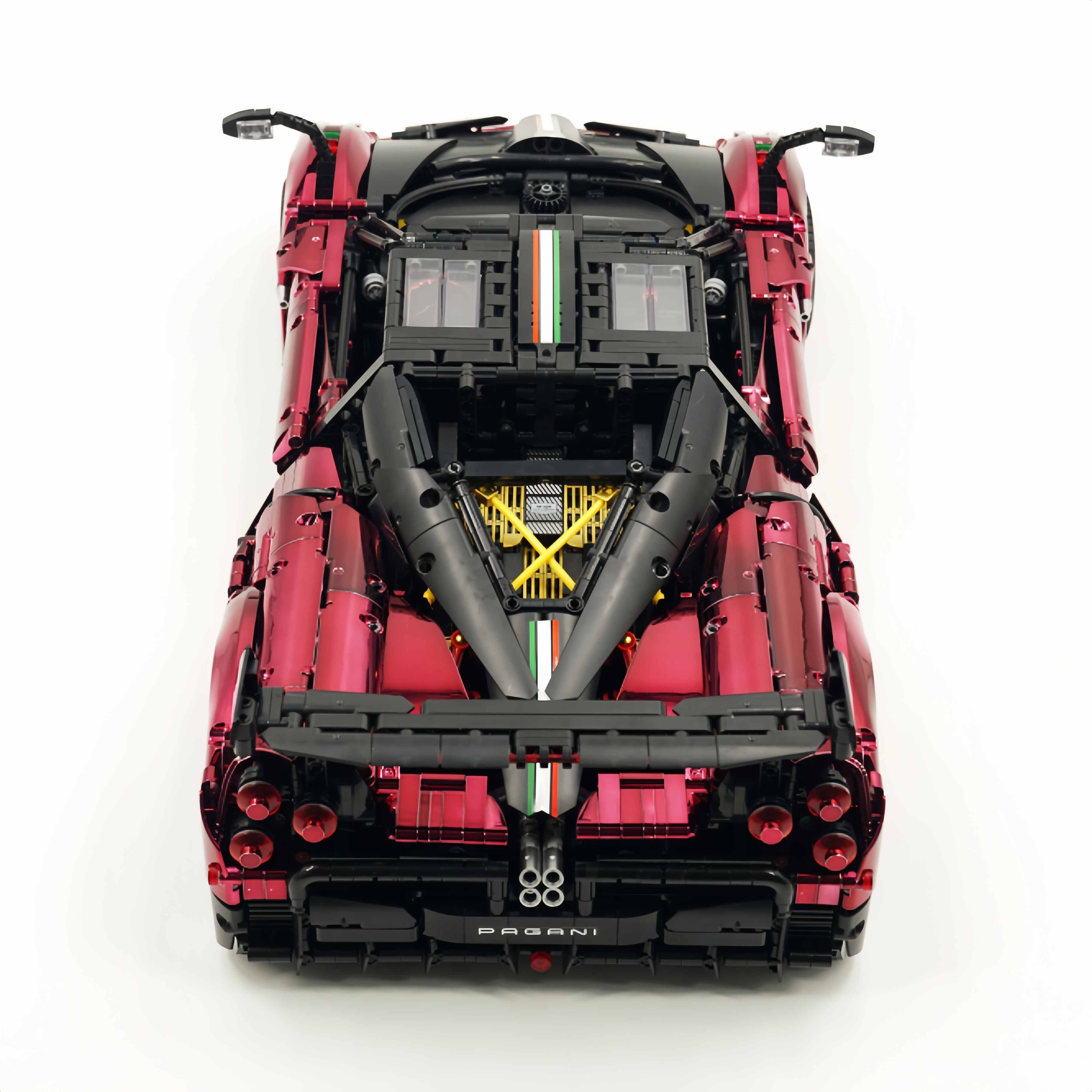 1: 8 Pagani Huayra BC Mirror Electroplating Customized Ultimate Edition (4708 Pcs)