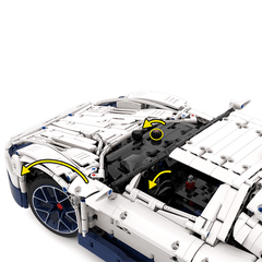 The Ultimate 1:8 Maserati MC12 Hypercar (3975pcs)