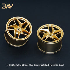 1:8 Custom Wheels, Suitable for All 1:8 Supercars (4-pack)