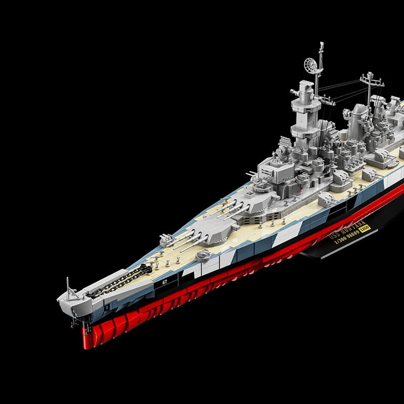 USS Montana Battleship | American Naval Flagship | 2955 PCS - BAV BRICK