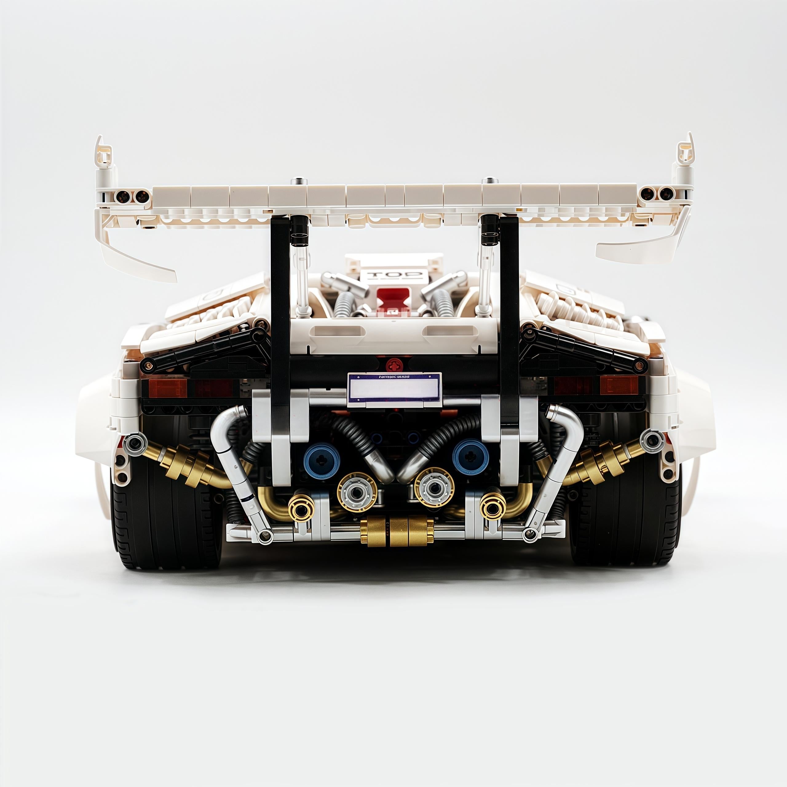 1:8 Lamborghini Countach LP5000 Building Set (3970+ PCS)