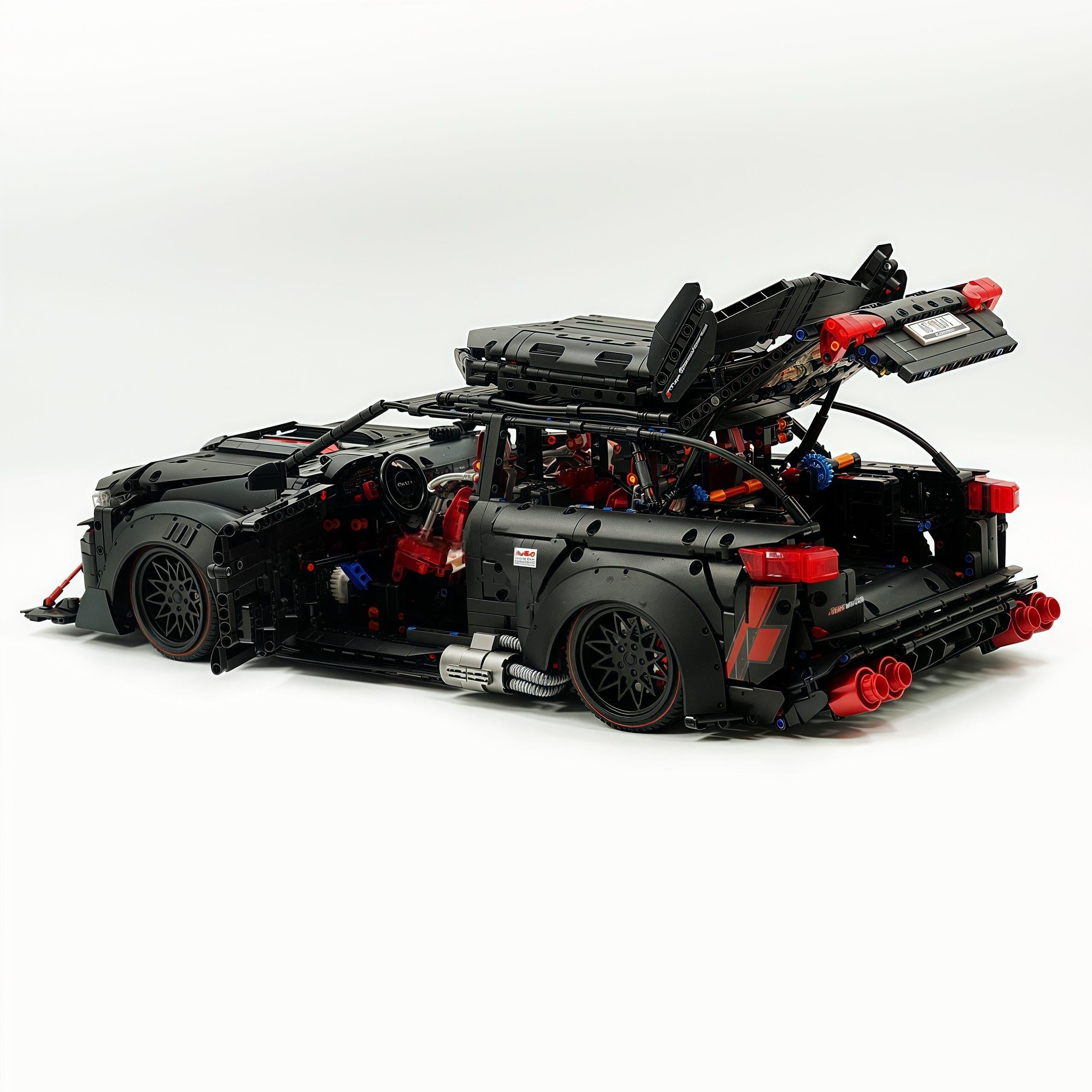 1:8 Audi RS6 Quattro Widebody Wagon | Matte Black Power | 4189+ PCS