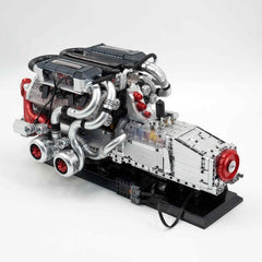 Large W16 Engine | French 16-Cylinder Engine Set (2520 PCS)
