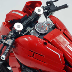 1:5 1:5 Harley-Davidson Night Rod Motorcycle with Front and Rear Lights(2129 PCS)