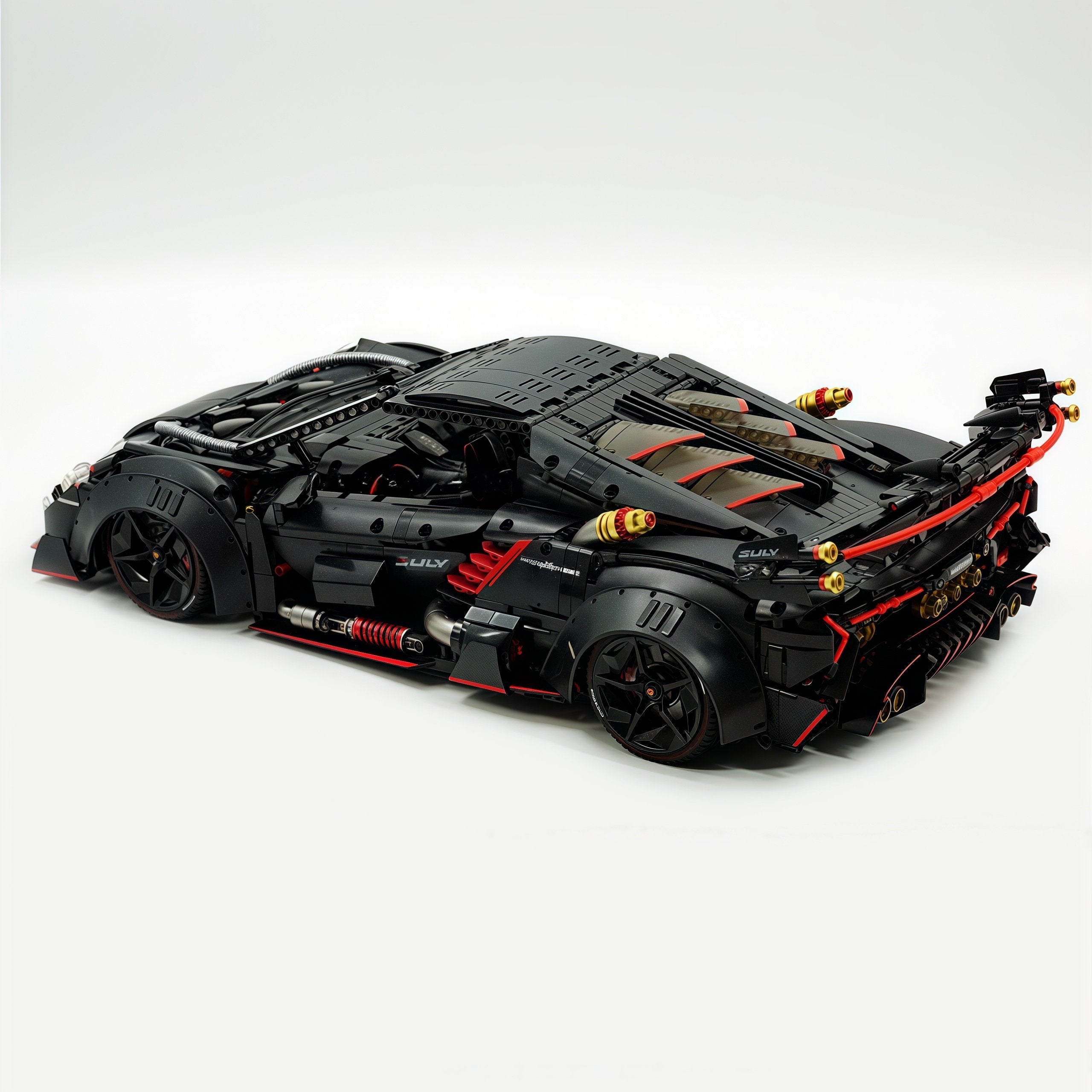 1:8 Lamborghini Veneno Limited Edition Obsidian V12 Supercar | 64cm | Remote Controlled | 3809 PCS